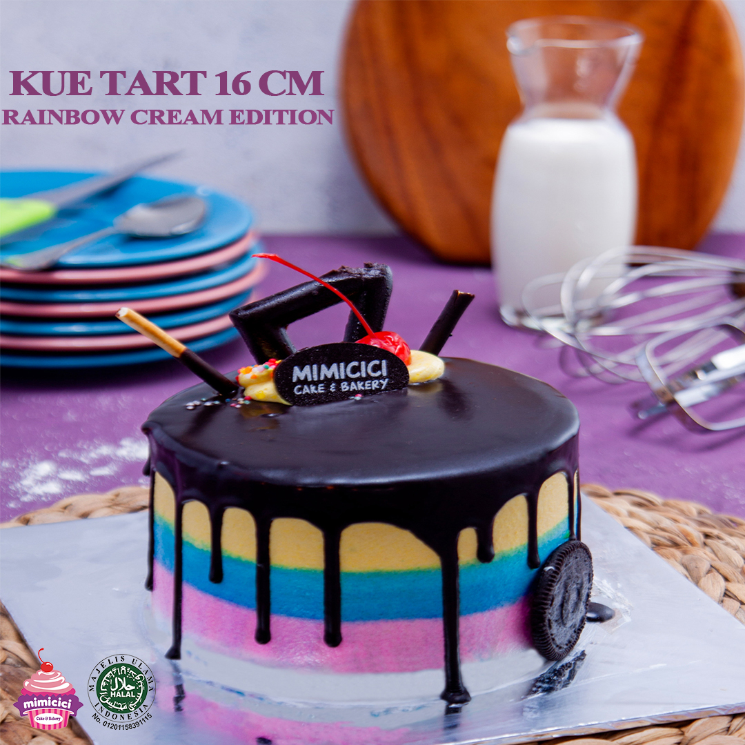 Kue Ulang Tahun 16cm Layer Choco Drip Cake